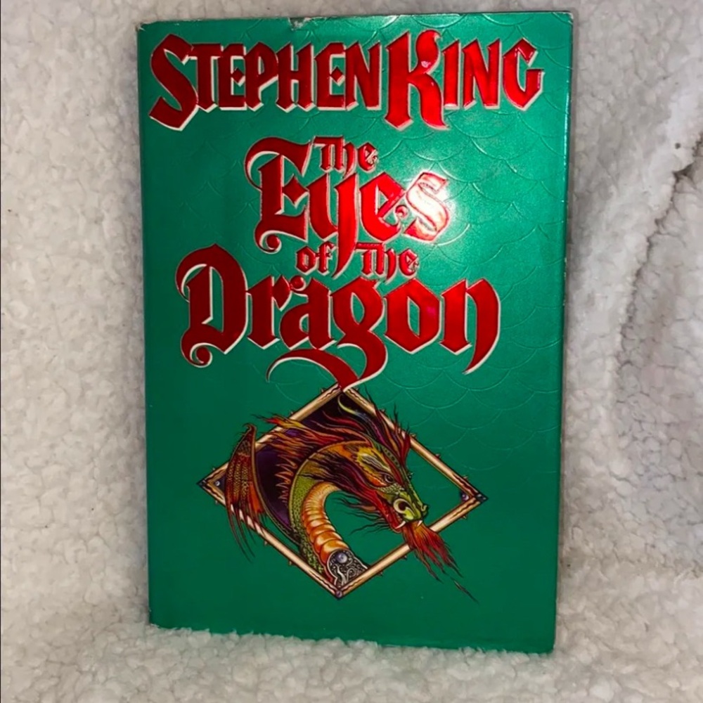 STEPHEN KING: EYES OF THE DRAGON: 1ST EDITION 1ST PRINTING 1987 HARDCOVER VIKING